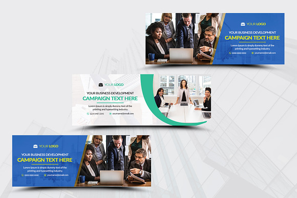 10 Business Facebook Cover in Facebook Templates - product preview 2