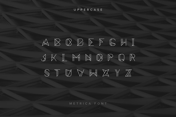 Metrica Font in Display Fonts - product preview 1