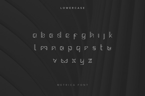 Metrica Font in Display Fonts - product preview 2