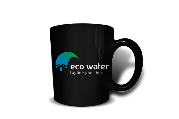 Eco Water Logo in Logo Templates - product preview 2