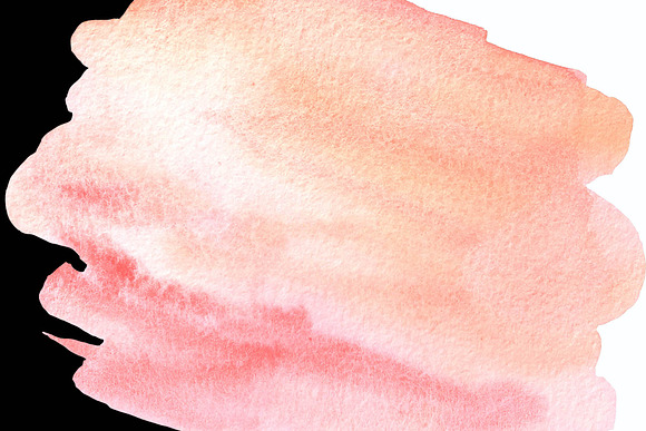 Pink turquoise watercolour washes in Textures - product preview 5
