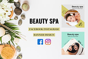 Beauty Spa Facebook Banner Design