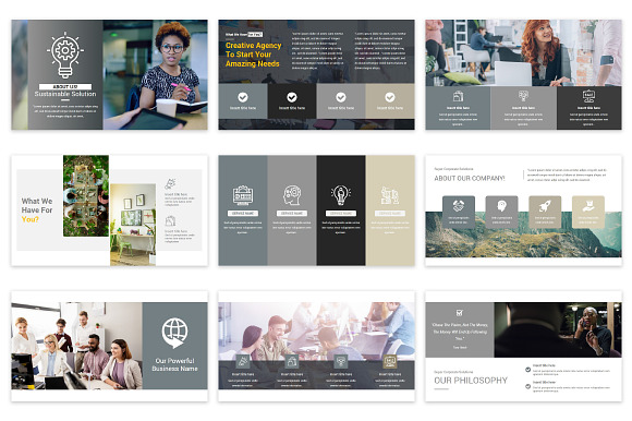Business Smart PowerPoint Template in PowerPoint Templates - product preview 3