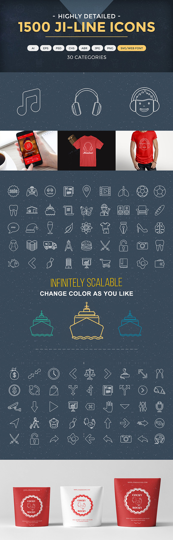 Jumbo Line Icons Pack in Icons Packs - product preview 46