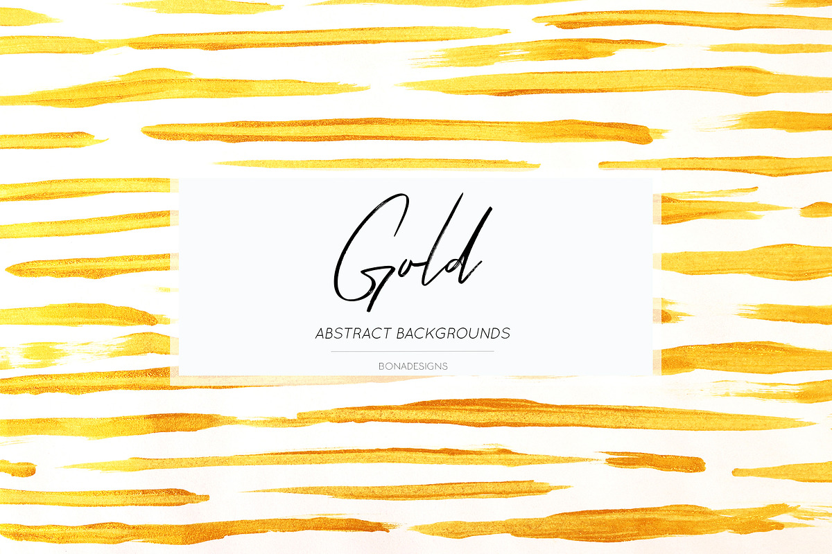 Gold Abstract Backgrounds, Textures in Textures - product preview 8