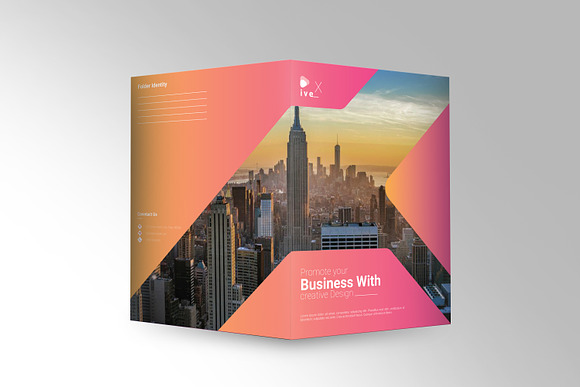 Presentation Folder in Stationery Templates - product preview 3