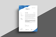 Abstract Letterhead Template
