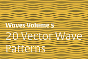 Waves Vol. 5 | 20 Vector Patterns