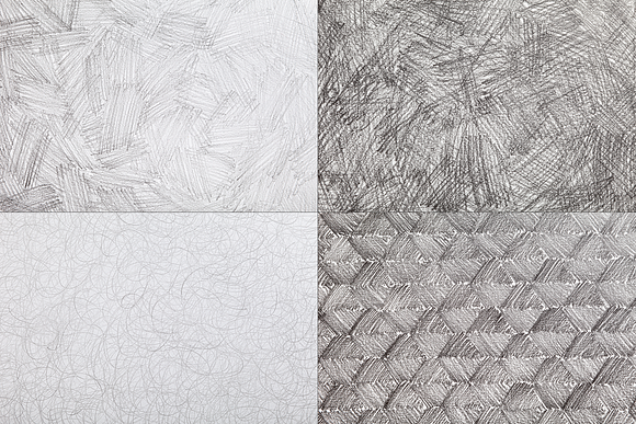 18 Pencil Scribble Textures in Textures - product preview 4