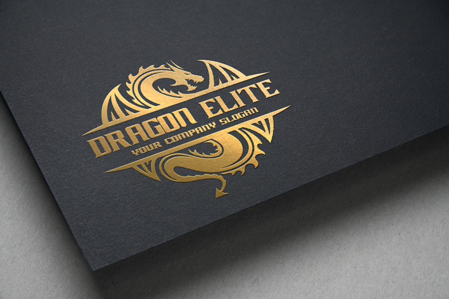 Dragon Elite in Logo Templates - product preview 8