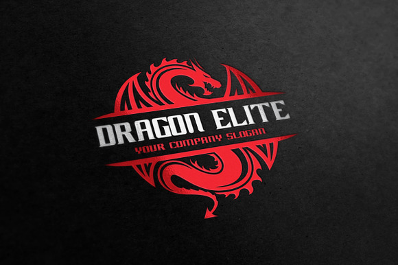 Dragon Elite in Logo Templates - product preview 1
