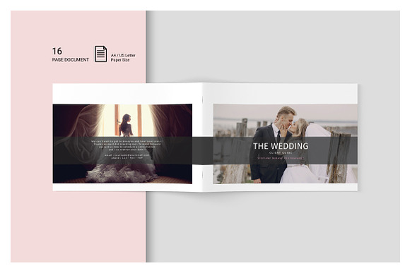 Wedding Photography Client Guide in Brochure Templates - product preview 1