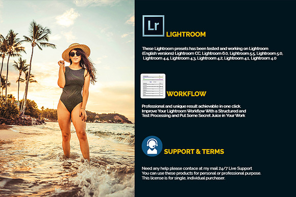 Summer Time Lightroom Presets in Add-Ons - product preview 1