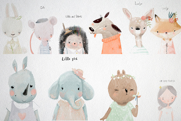 So Sweet and Naive in Illustrations - product preview 1