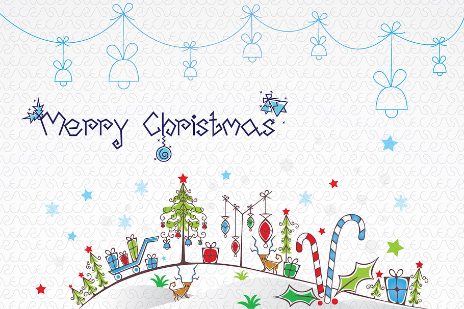 Christmas Celebration Decorative in Illustrations - product preview 8