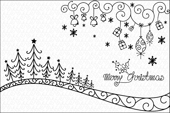 Christmas Celebration Vector in Illustrations - product preview 1