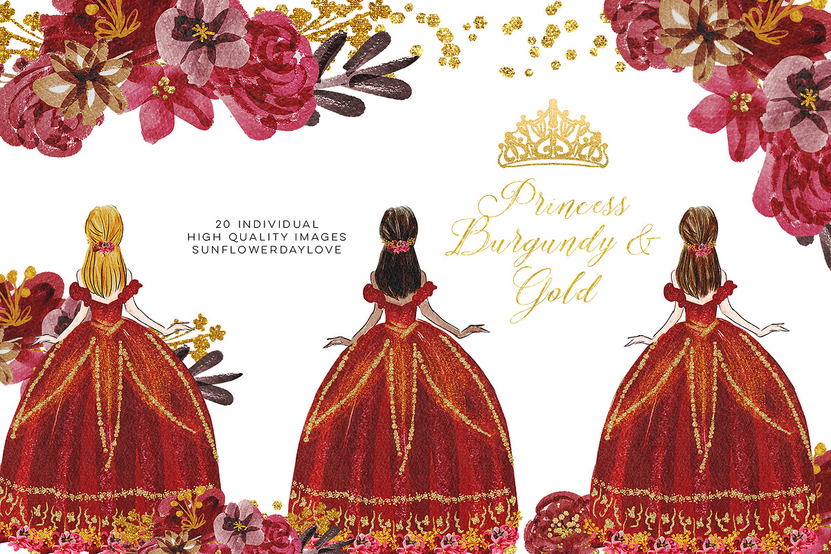 Quinceanera clipart in Illustrations - product preview 8
