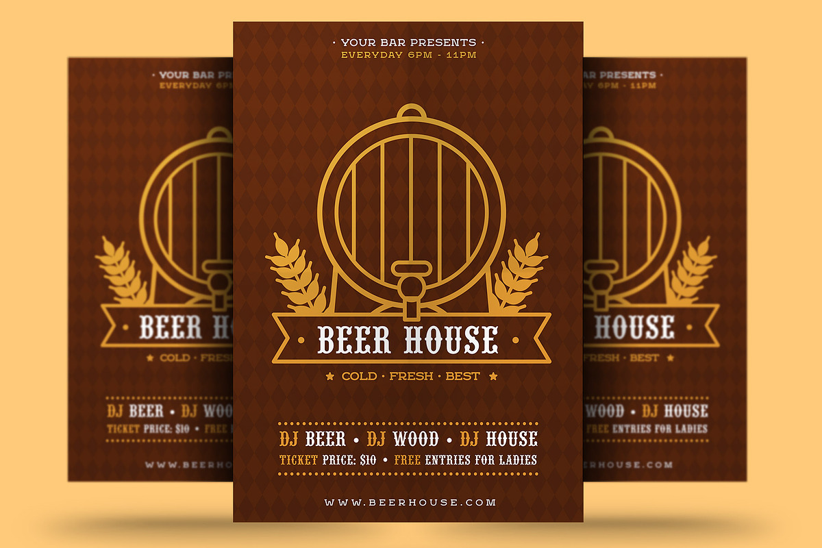 Beer Flyer in Flyer Templates - product preview 8
