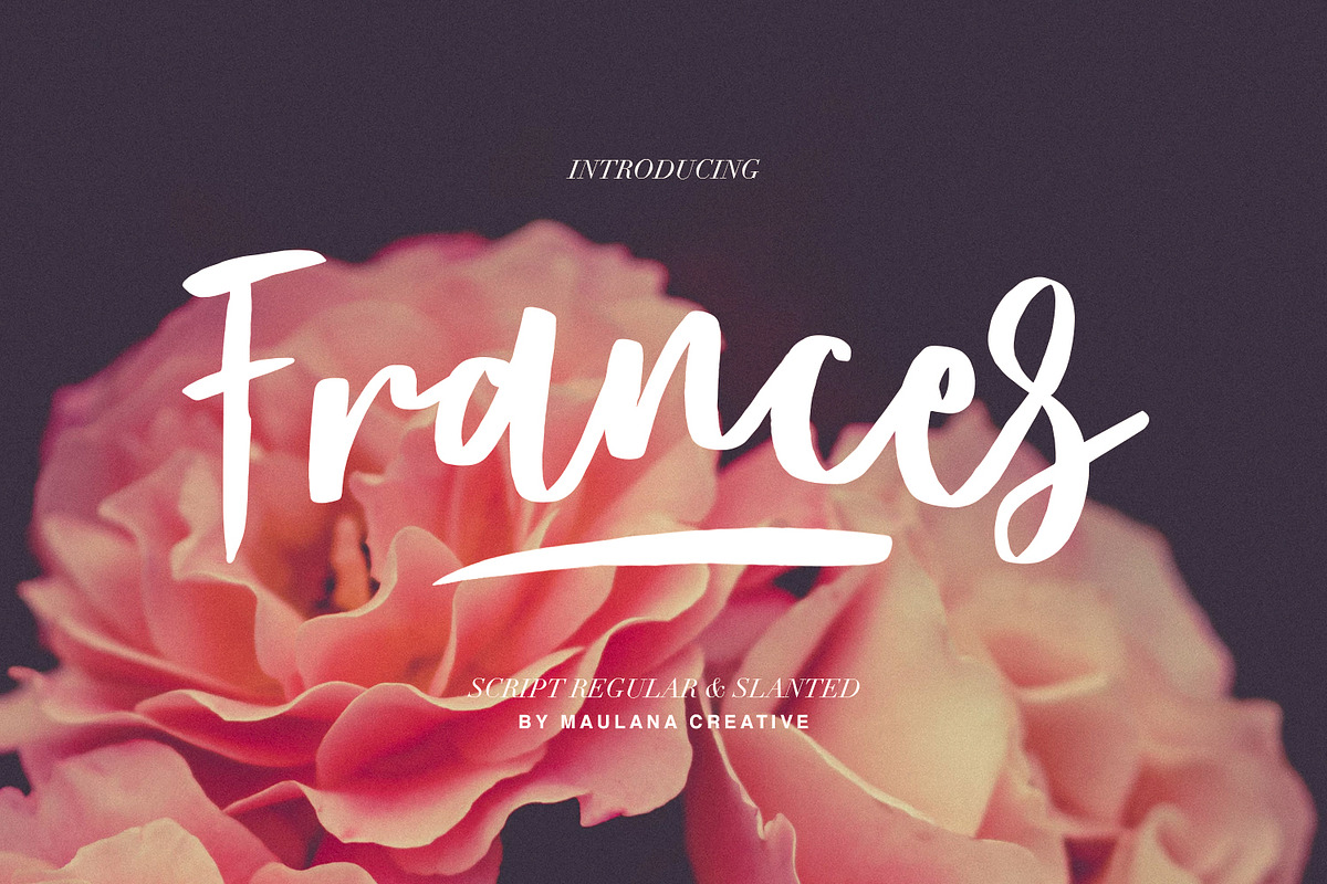 Frances Modern Font in Script Fonts - product preview 8