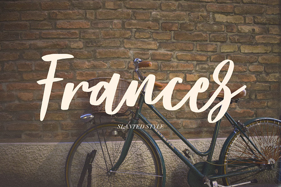 Frances Modern Font in Script Fonts - product preview 9