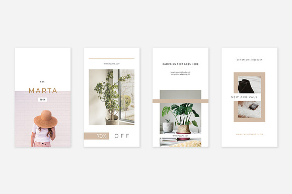 July Instagram Stories Pack in Instagram Templates - product preview 3