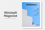 Minimali Magazine Template