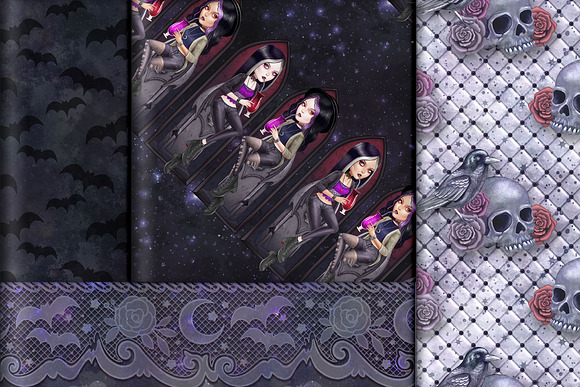 Vampires & Witches Bundle Graphics in Illustrations - product preview 7
