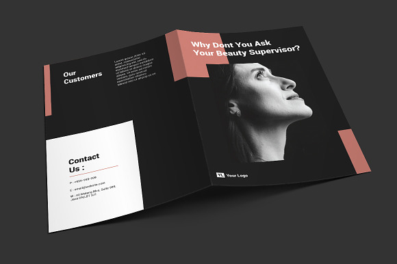 Bifold Brochure Design Template in Brochure Templates - product preview 1