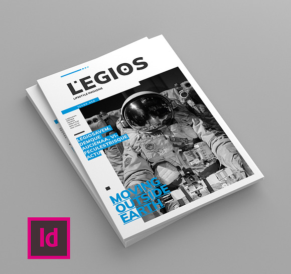 Legios - Magazine Template in Magazine Templates - product preview 1