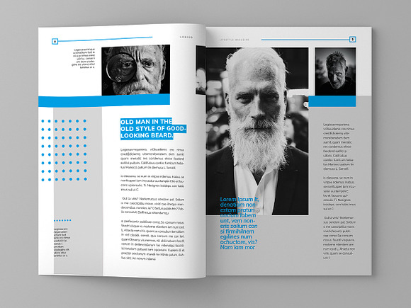 Legios - Magazine Template in Magazine Templates - product preview 3