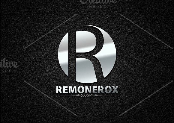 R Letter Logo in Logo Templates - product preview 3