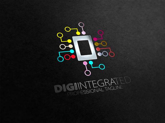 Digital Integrated Logo in Logo Templates - product preview 1