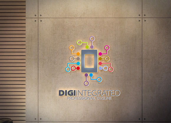 Digital Integrated Logo in Logo Templates - product preview 3