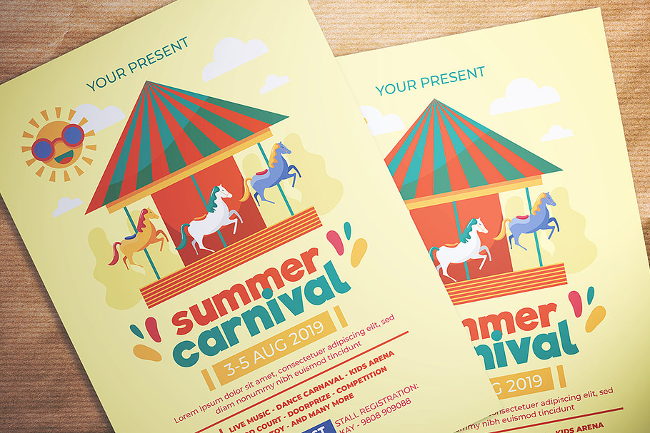 Summer Carnival Flyer