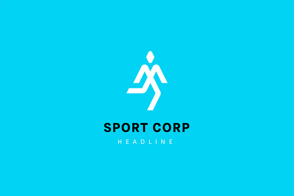 Sport corp logo template. in Logo Templates - product preview 1