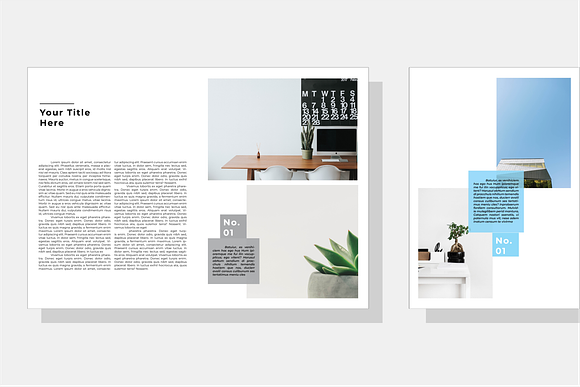 Minimali Magazine Template in Magazine Templates - product preview 1