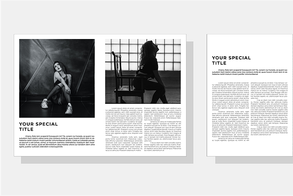 Minimali Magazine Template in Magazine Templates - product preview 1