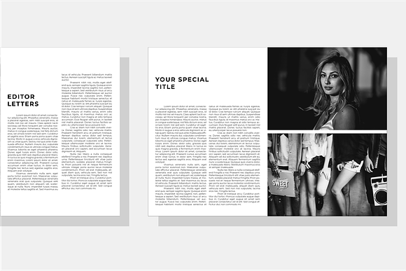 Minimali Magazine Template in Magazine Templates - product preview 2