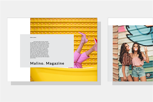 Malino Magazine Template in Magazine Templates - product preview 1