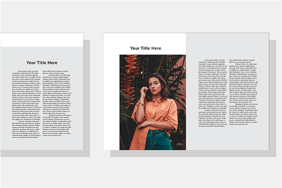 Malino Magazine Template in Magazine Templates - product preview 3