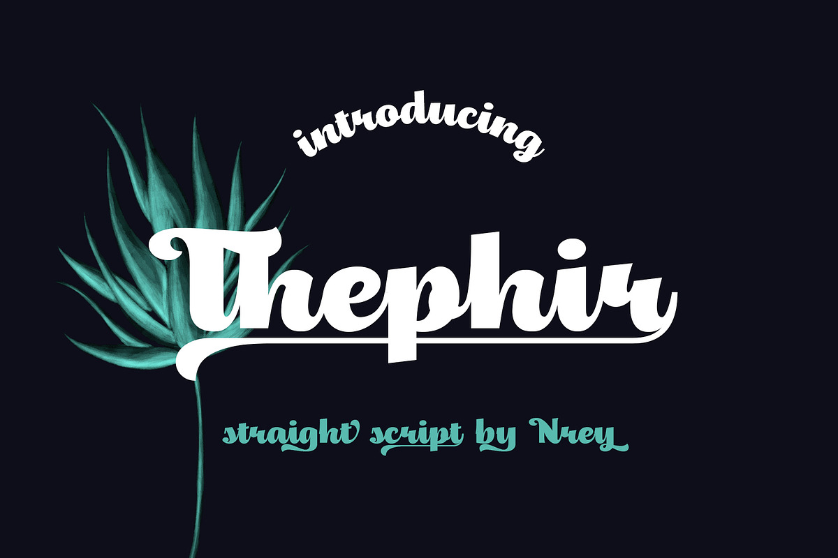 Thephir in Script Fonts - product preview 8