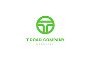 T road company logo template.
