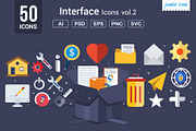 Interface Vector Icons V2