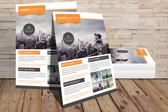 Modern Business Agency Flyer in Flyer Templates - product preview 2