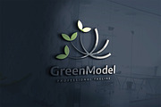 Green Model Logo