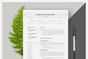 Resume Template 3 Page | CV Template