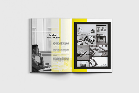 Lancer - A4 Freelancer Brochure in Brochure Templates - product preview 4