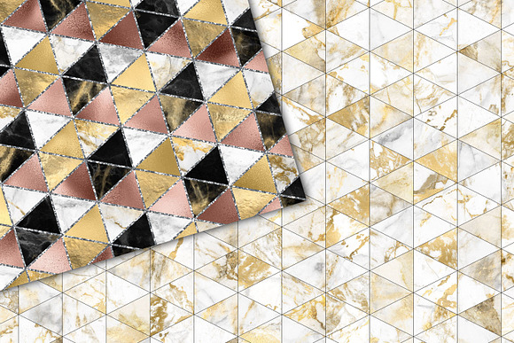 Geometric Marble and Foil in Patterns - product preview 2