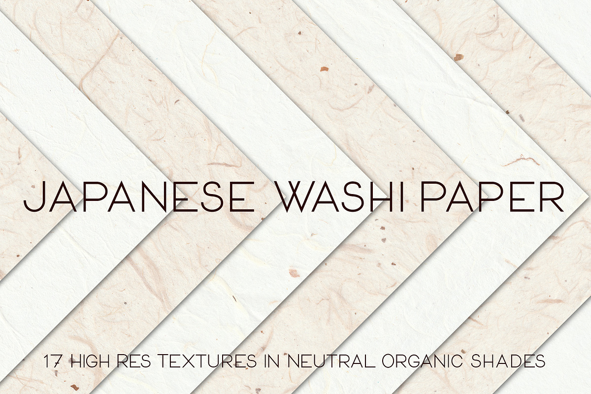Japanese Washi Paper - Neutral in Textures - product preview 8