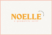 Noelle | Modern Serif & Free Script